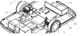 差速驱动，顶升设计 
